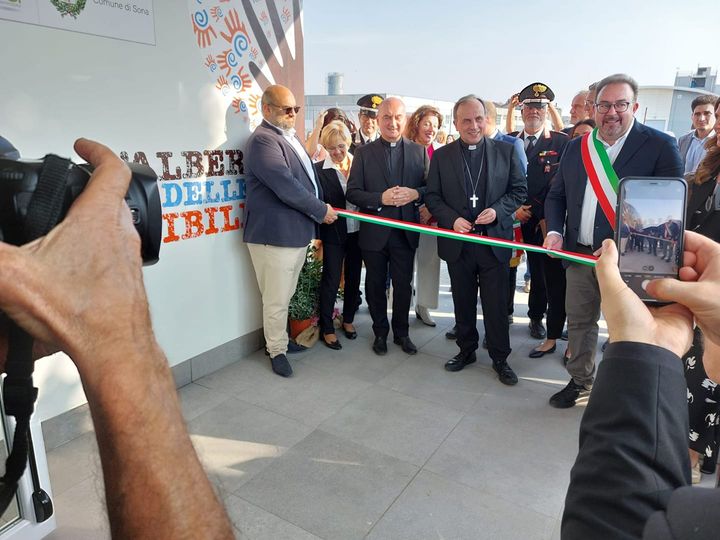 Oggi, anche grazie alla presenza del Vescovo Domenico, giornata di grande festa per l’inaugurazione de L’Albero delle Possibilità: un luogo …