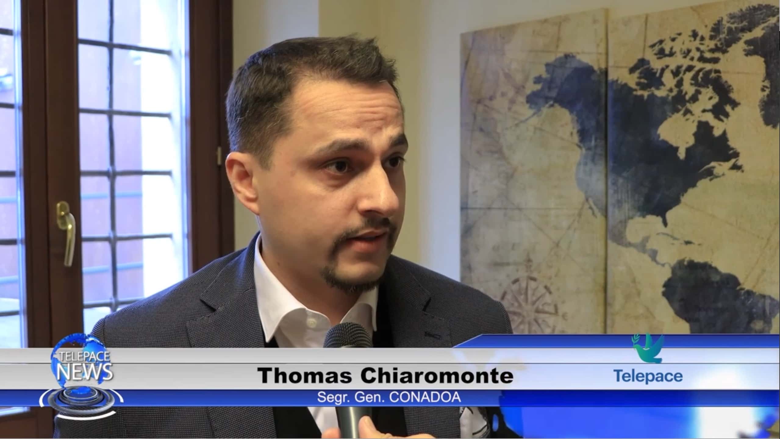 Telepace News 28.12 – Intervista Tomas Chiaramonte