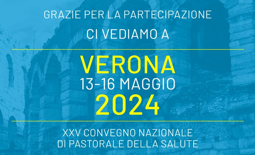 Verona

Dove sarà il XXV Convegno Nazionale di Pastorale della Salute nel 2024? 
 #CEI #ceisalute #PastoraledellaSalute #ConvegnoSalute