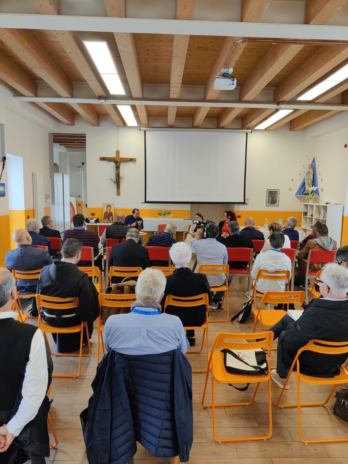 Terzo gruppo in visita presso la Fondazione Mons. Alessandro Marangoni a Verona. 
 #ConvegnoSalute