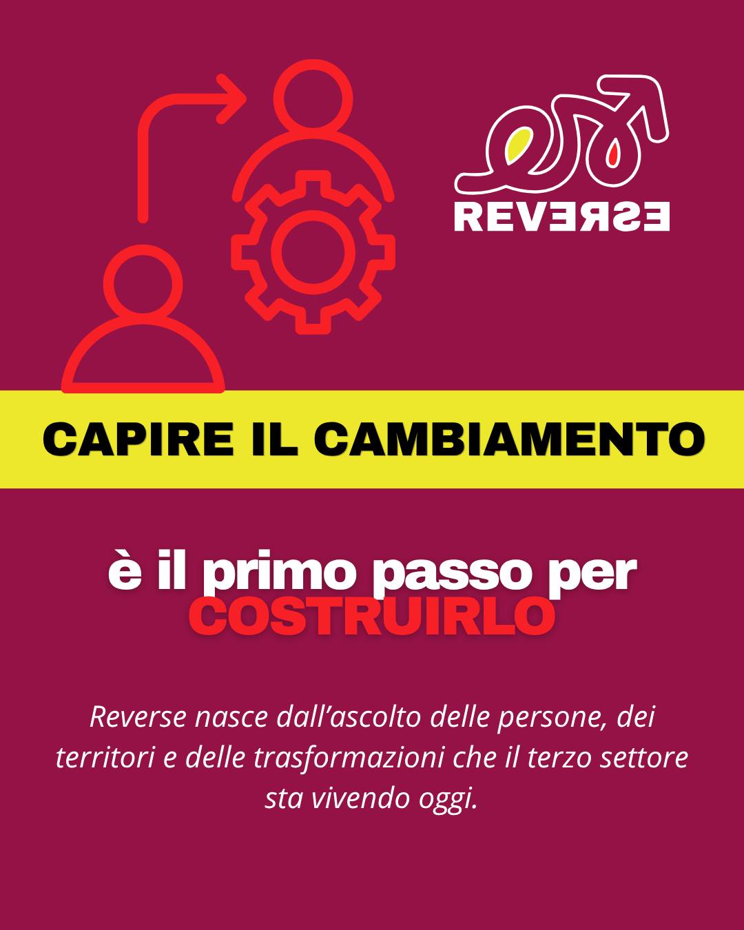 Capire il cambiamento è il primo passo per costruirlo. 

Per questo Reverse: generazioni IN dialogo è partita da una fase di ascolto e anali…
