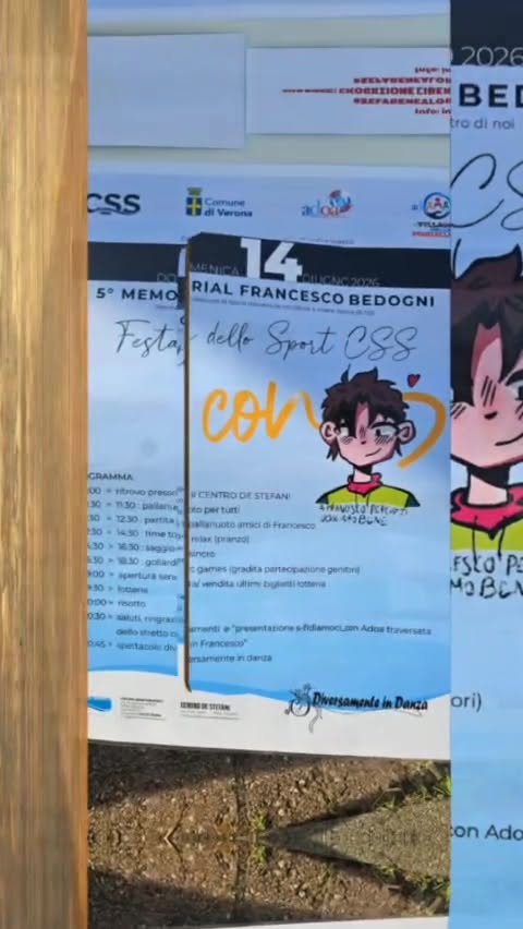 L OGGI 1⃣4⃣ GIUGNO
SIAMO PRONTI
5⃣° Memorial Francesco Bedogni
Una giornata che ogni anno unisce sport, …