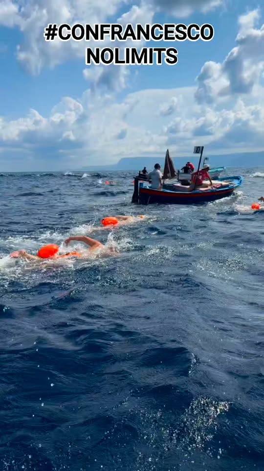 【﻿“ＣＯＮＦＲＡＮＣＥＳＣＯ ＮＯ　ＬＩＭＩＴＳ”】

 Traversata dello Stretto di Messina 
2⃣4⃣ luglio 2026

 “ᴜɴꜰᴏʀɢᴇᴛᴛᴀʙʟᴇ ᴍᴏᴍᴇɴᴛꜱ, ᴇɴᴅʟᴇꜱꜱ ᴇᴍᴏᴛɪᴏɴ…