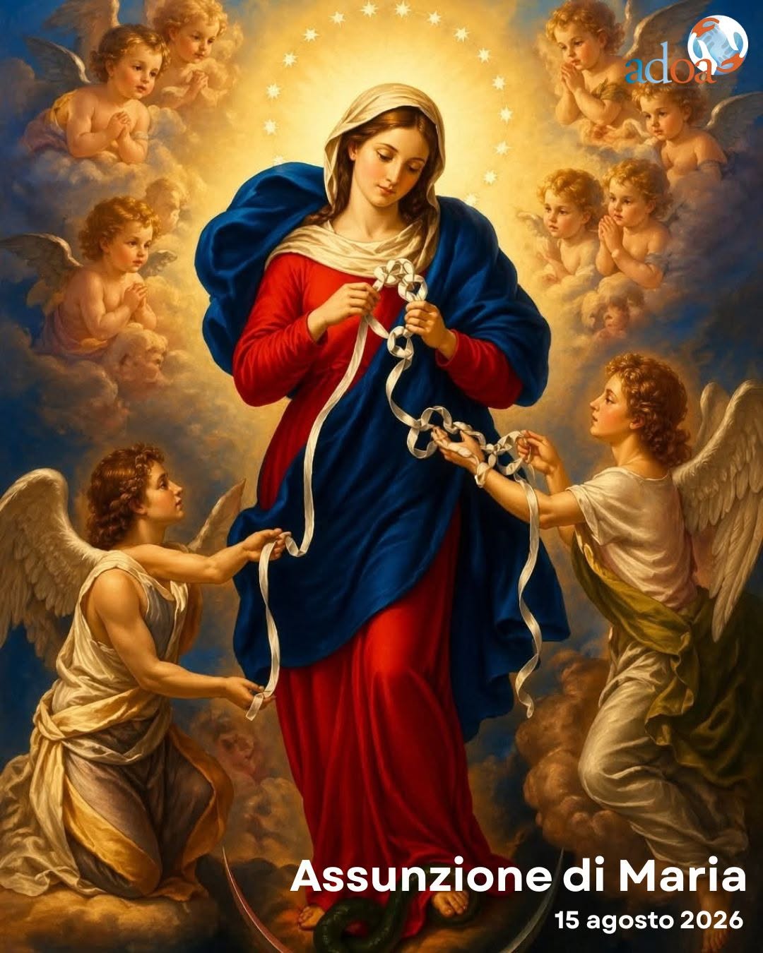 15 Agosto – Solennità dell’Assunzione della Beata Vergine Maria

L’Assunzione è segno di speranza per tutti noi: in Maria contempliamo il c…